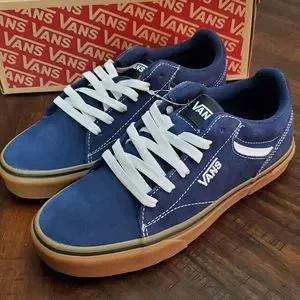 Vans Seldan Suede Dress Blues/Gum Men Size 6.5, Women Size 8 Vans Seldan Suede Dress Blues/Gum Men Size | Mercari main image 3